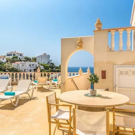 Cala En Porter Sleeps 10 Pool Air Con Wifi Vila *